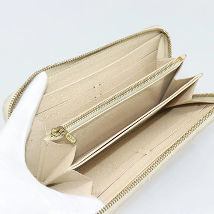 Louis Vuitton Zippy Organizer Damier Ebene, Beige, Canvas, Wallet