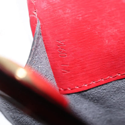 Louis Vuitton Cluny Epi Leather, Red, Leather, Shoulder Bag