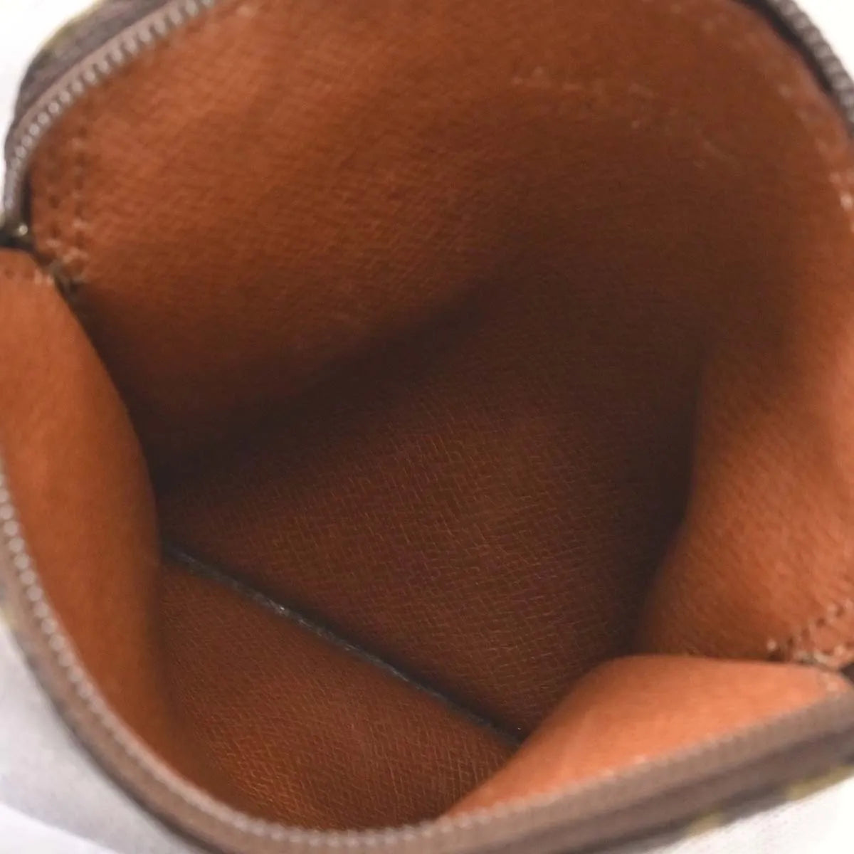 Louis Vuitton Pochette Secret Monogram canvas, Brown, Canvas, Clutch