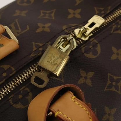 Louis Vuitton Keepall Bandouliere Monogram Canvas, Brown, Canvas, Travel Bag