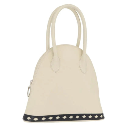 Saint Laurent Vintage handbag Leather, White, Leather, Handbag