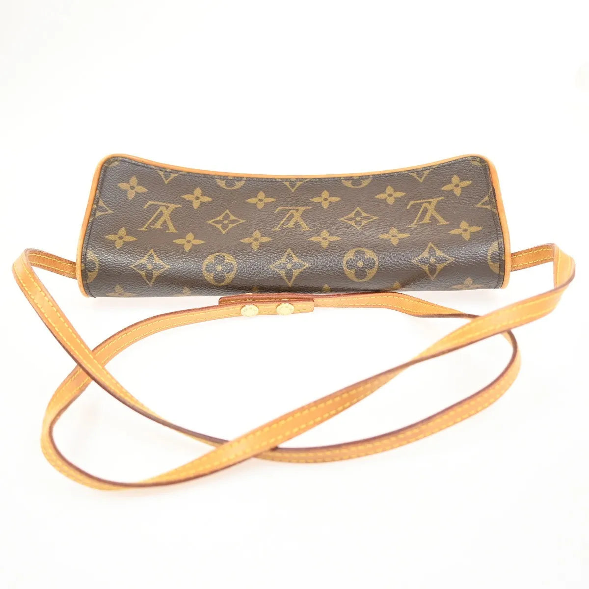 Louis Vuitton Twin Monogram Canvas, Brown, Canvas, Clutch