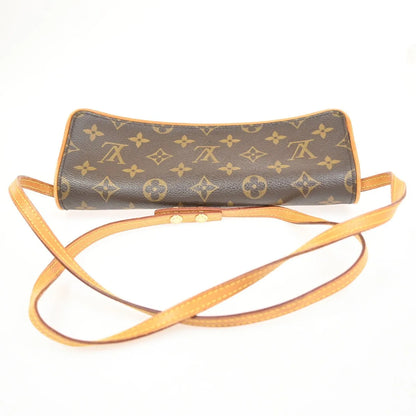 Louis Vuitton Twin Monogram Canvas, Brown, Canvas, Clutch