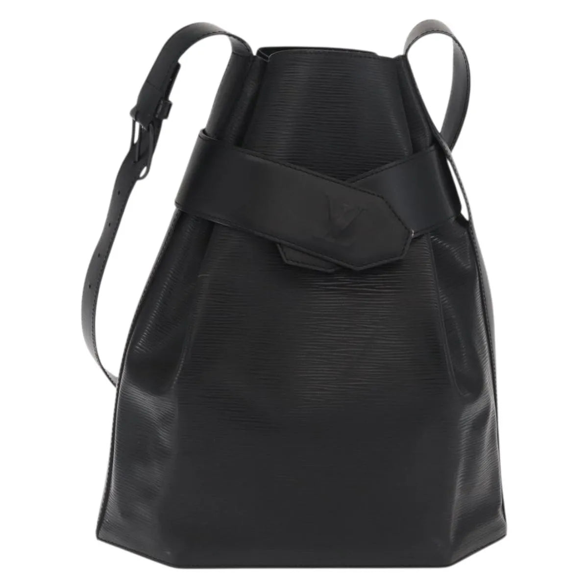 Louis Vuitton Vintage Sac d'Epaule Epi Leather, Black, Leather, Shoulder Bag