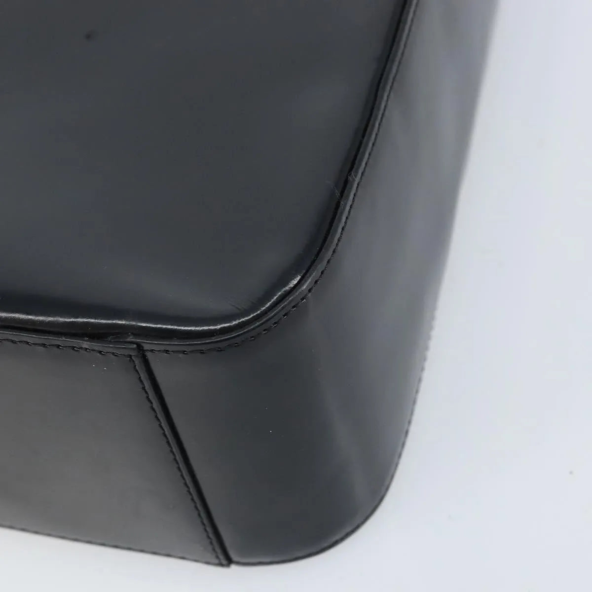 Celine Vintage Leather, Black, Leather, Shoulder Bag