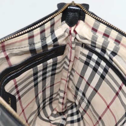 Burberry Vintage Leather, Black, Leather, Shoulder Bag