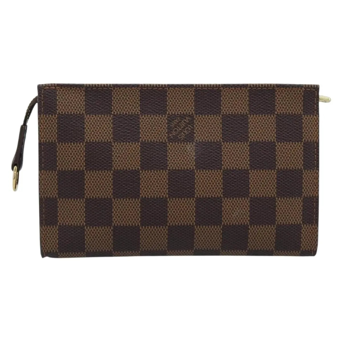 Louis Vuitton Marais Bucket Zip Damier, Brown, Canvas, Clutch