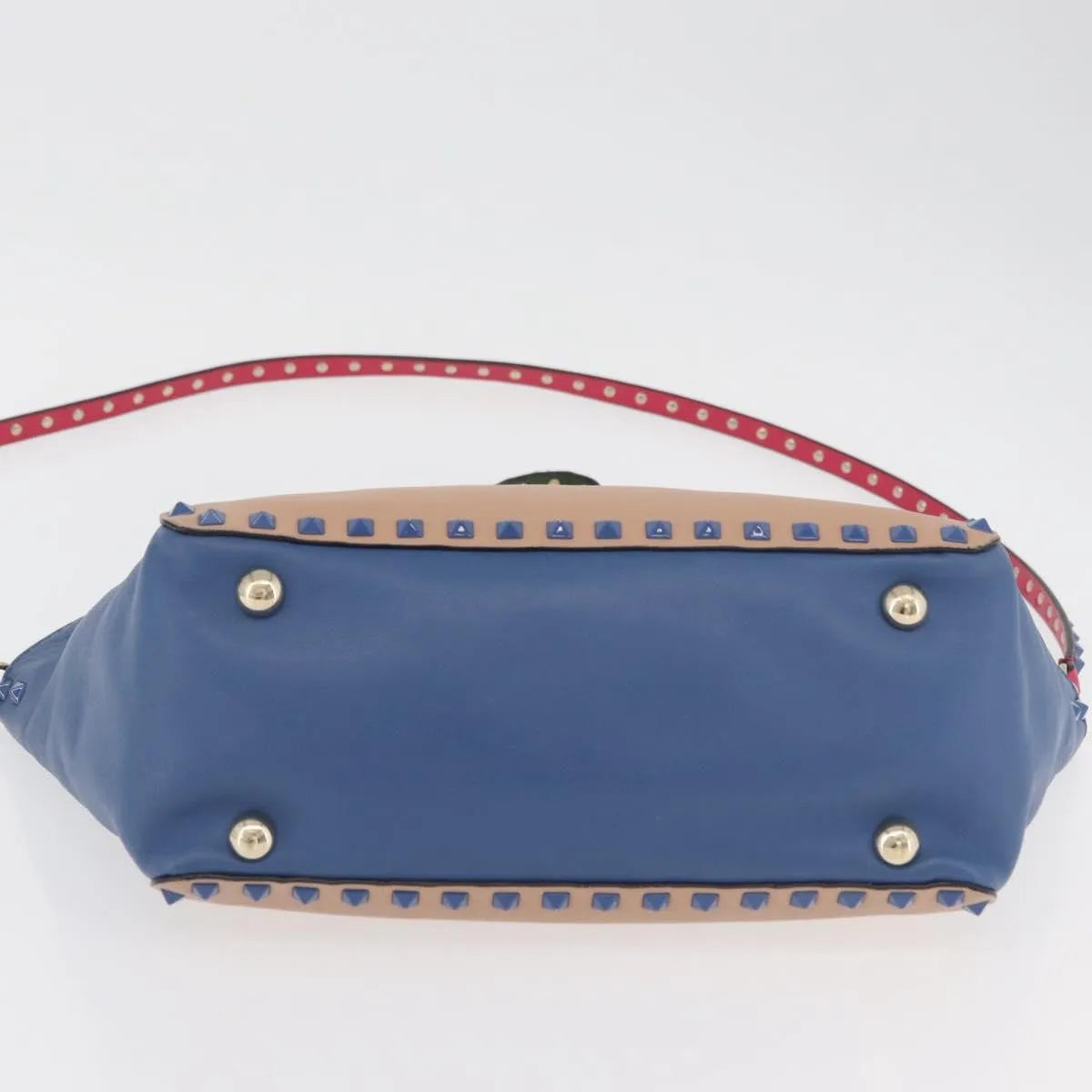 Valentino Garavani Rockstud Tote Soft Leather, Multicolour, Leather, Tote Bag