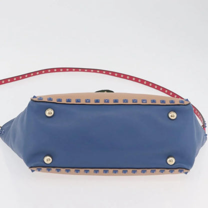 Valentino Garavani Rockstud Tote Soft Leather, Multicolour, Leather, Tote Bag