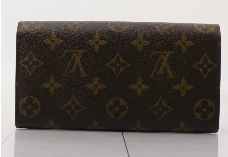 Louis Vuitton Pochette Accessoires Monogram Canvas, Brown, PVC, Wallet