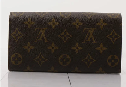 Louis Vuitton Pochette Accessoires Monogram Canvas, Brown, PVC, Wallet