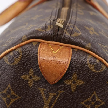 Louis Vuitton Keepall Monogram, Brown, Canvas, Travel Bag