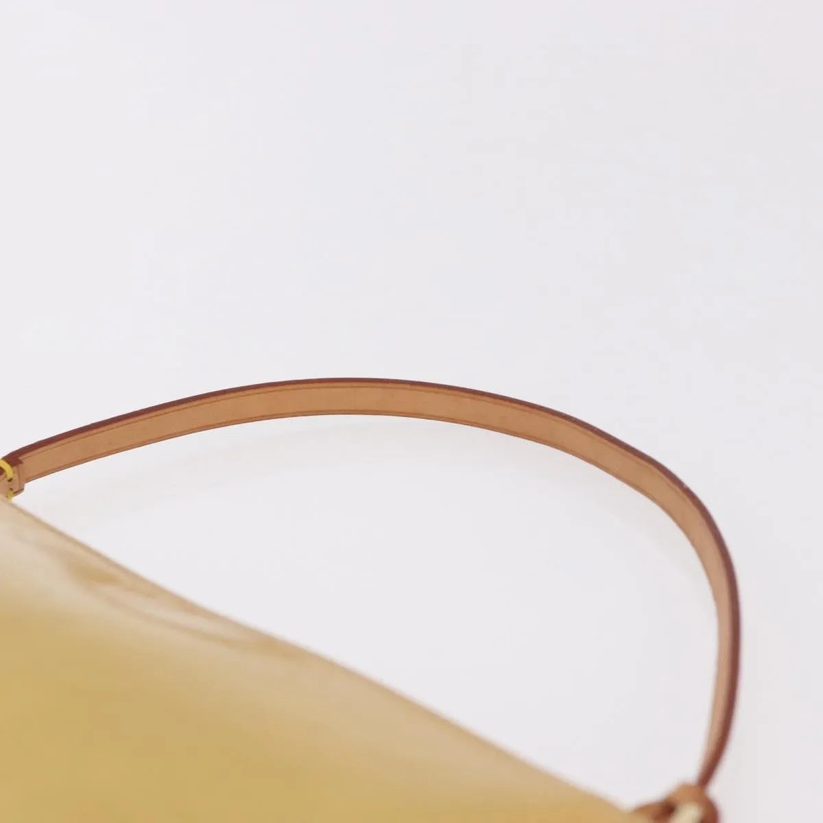 Louis Vuitton Lexington Pochette Patent Leather, Beige, Patent Leather, Clutch