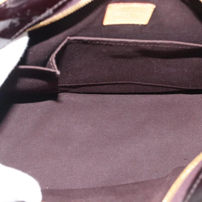 Louis Vuitton Summit Drive Monogram Vernis, Black, Patent Leather, Handbag