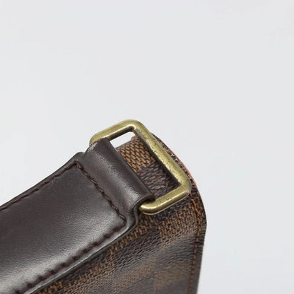 Louis Vuitton Portobello Messenger Damier, Brown, Canvas, Shoulder Bag