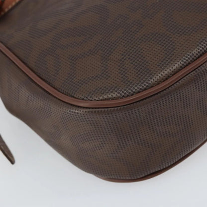 Loewe Anagram PVC Leather, Brown, PVC, Shoulder Bag