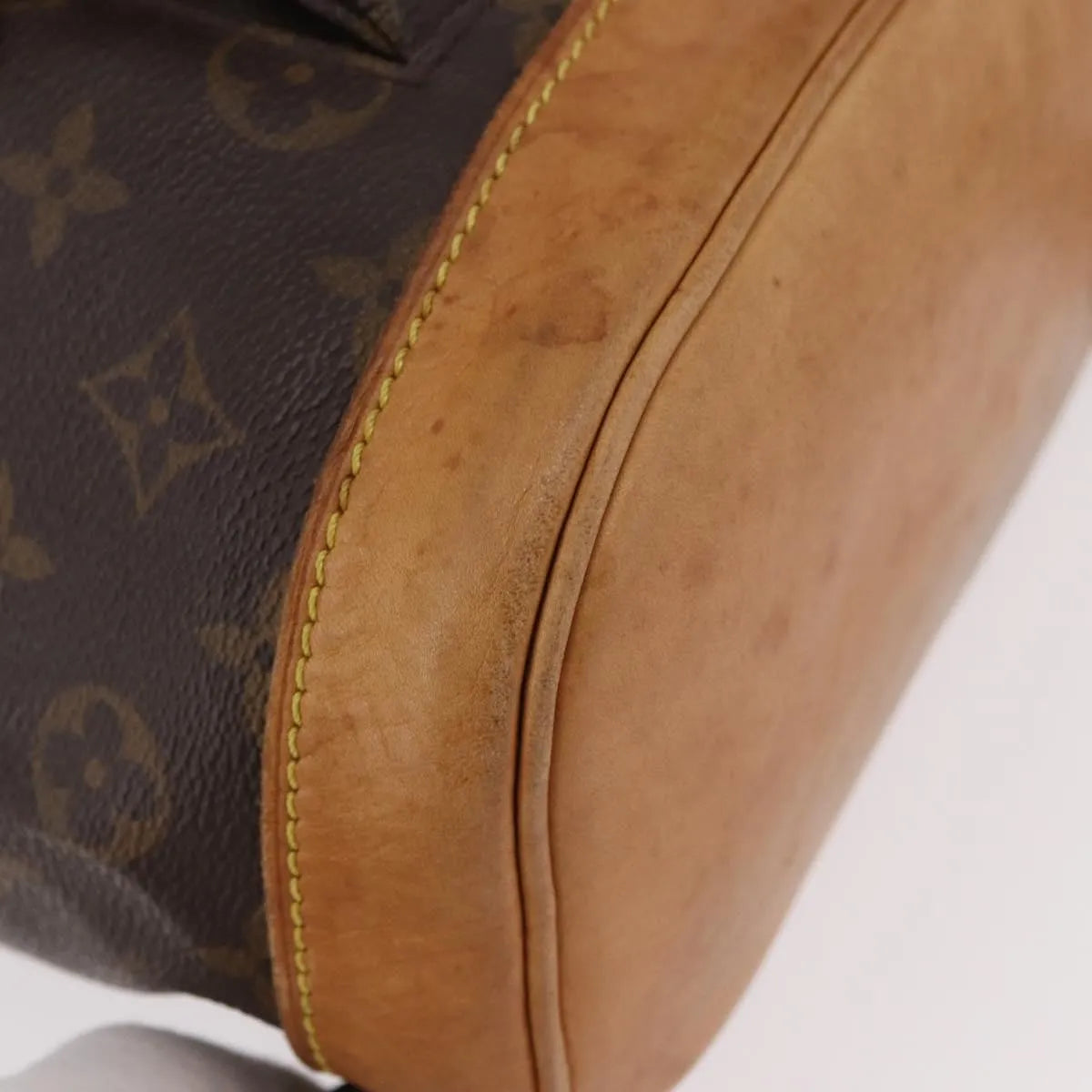 Louis Vuitton Vintage Montsouris Monogram Canvas, Brown, Canvas, Backpack
