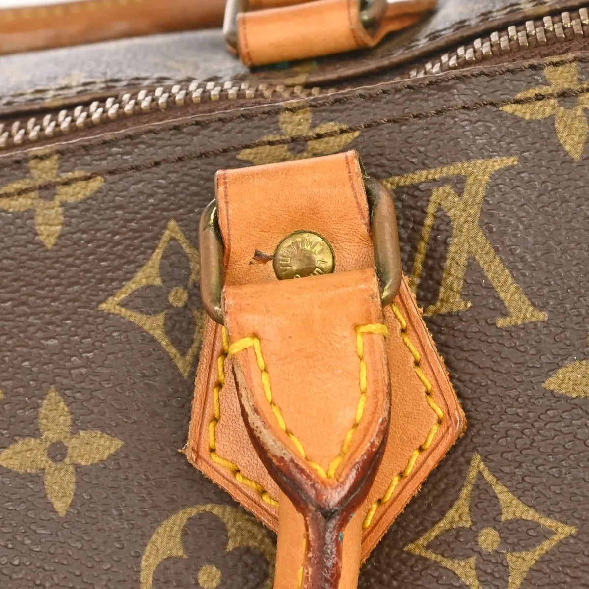 Louis Vuitton Speedy Monogram Canvas, Brown, Canvas, Handbag