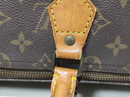 Louis Vuitton Speedy Monogram Canvas, Brown, Canvas, Handbag