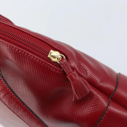 Bottega Veneta Vintage Leather, Red, Leather, Handbag