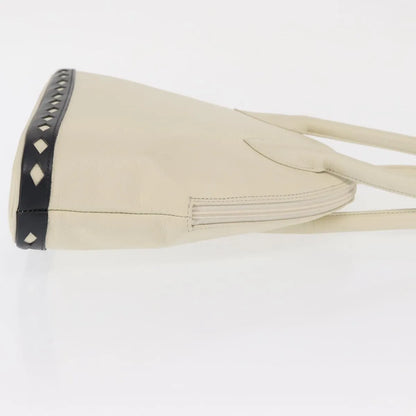 Saint Laurent Vintage handbag Leather, White, Leather, Handbag