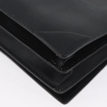 Celine Vintage Leather, Black, Leather, Shoulder Bag