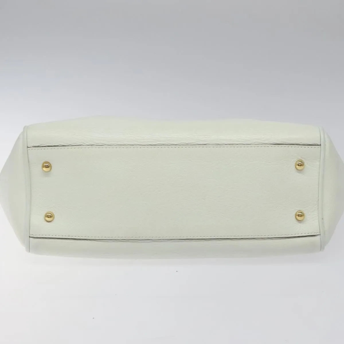 Loewe Heritage Tote Leather, White, Leather, Tote Bag