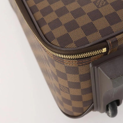 Louis Vuitton Pegase Business Luggage Damier, Black, Canvas, Travel Bag