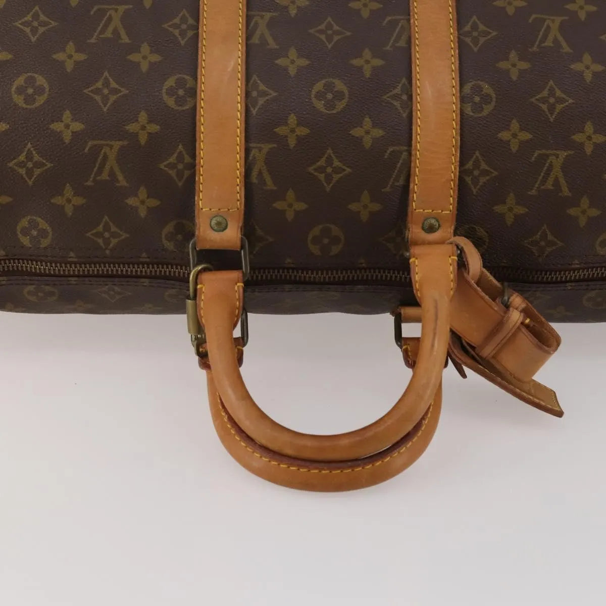 Louis Vuitton Keepall Monogram Canvas, Brown, Canvas, Travel Bag