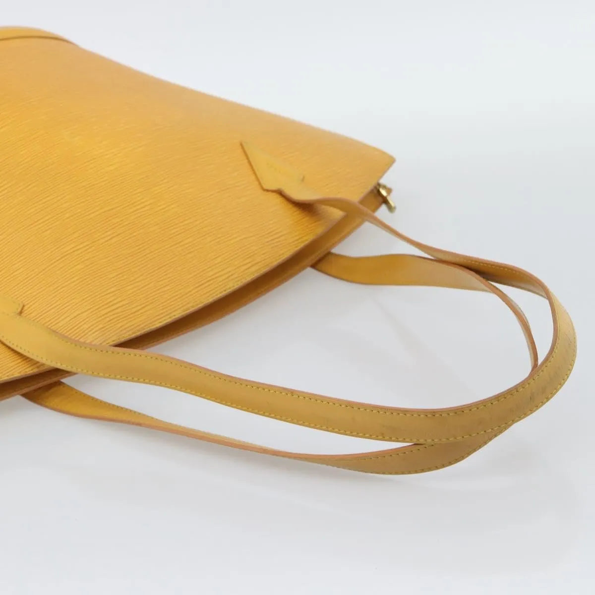 Louis Vuitton Saint Jacques Epi, Yellow, Leather, Shoulder Bag