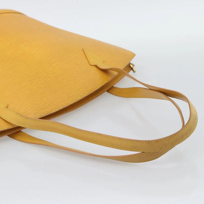 Louis Vuitton Saint Jacques Epi, Yellow, Leather, Shoulder Bag