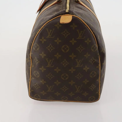 Louis Vuitton Keepall Monogram Canvas, Brown, Canvas, Travel Bag