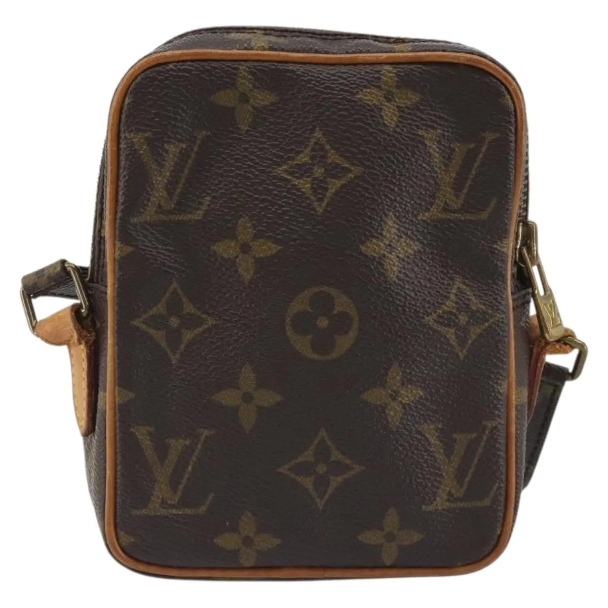 Louis Vuitton Danube Monogram, Brown, Canvas, Shoulder Bag