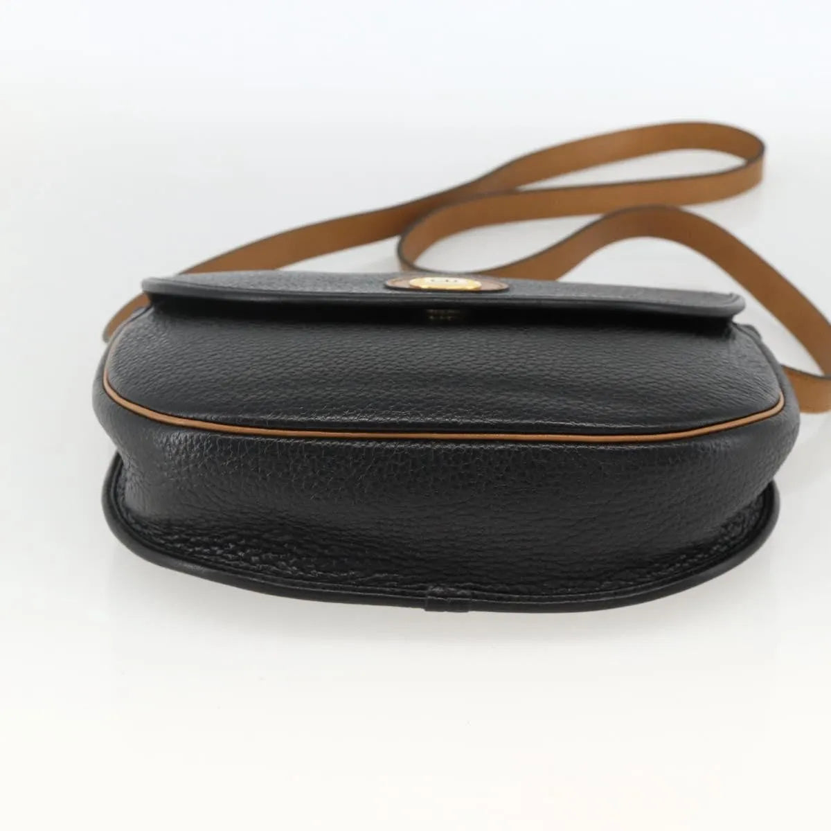 Christian Dior CD Shoulder bag Leather, Black, Leather, Shoulder Bag