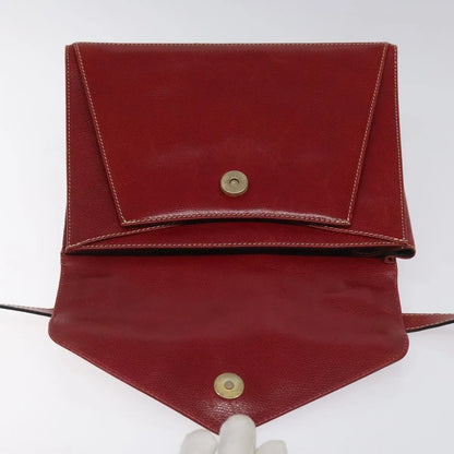 Salvatore Ferragamo Vintage Leather, Red, Leather, Shoulder Bag