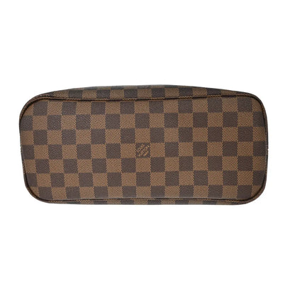 Louis Vuitton Neverfull Damier, Brown, Canvas, Tote Bag