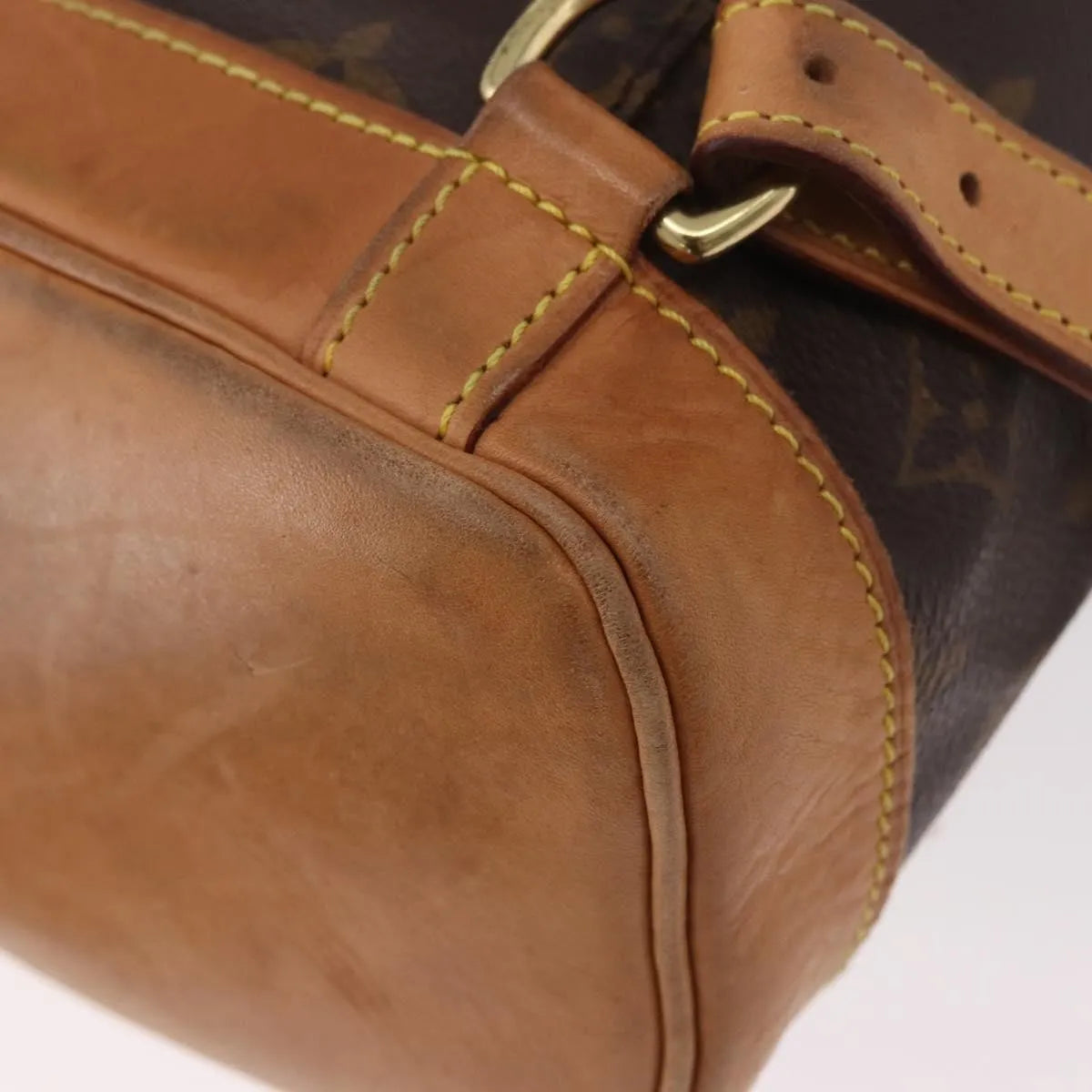 Louis Vuitton Vintage Montsouris Monogram Canvas, Brown, Canvas, Backpack