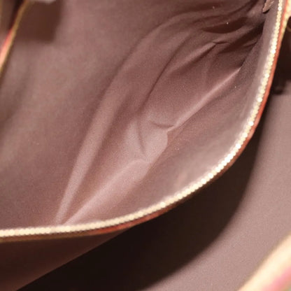 Louis Vuitton Brea Monogram Vernis, Beige, Patent Leather, Handbag