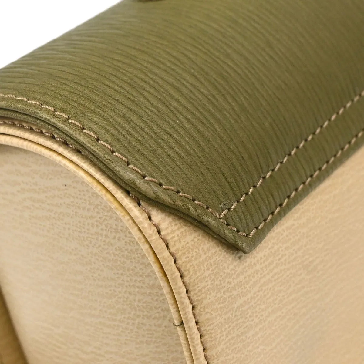 Loewe Vintage Velazquez Top Handle Leather, Beige, Leather, Handbag