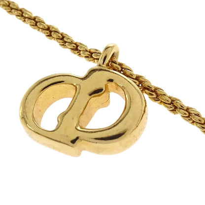Christian Dior CD Pendant Gold-plated, Gold, Gold Plated, Necklace