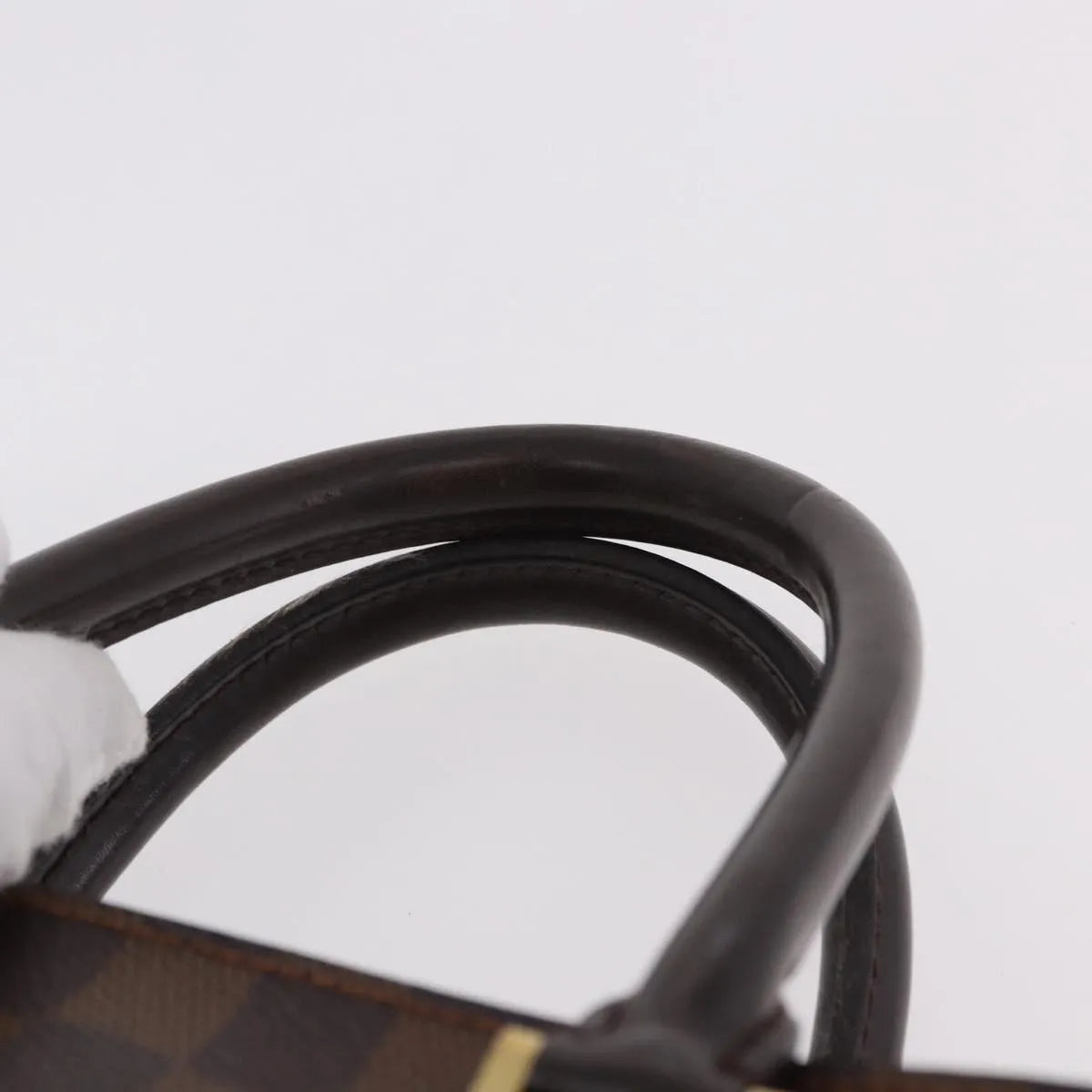 Louis Vuitton Triana Damier, Brown, Canvas, Handbag