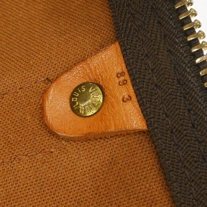 Louis Vuitton Keepall Monogram, Brown, Canvas, Travel Bag