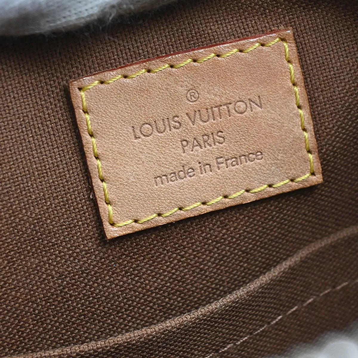 Louis Vuitton Popincourt Tote Monogram Canvas, Brown, Canvas, Tote Bag