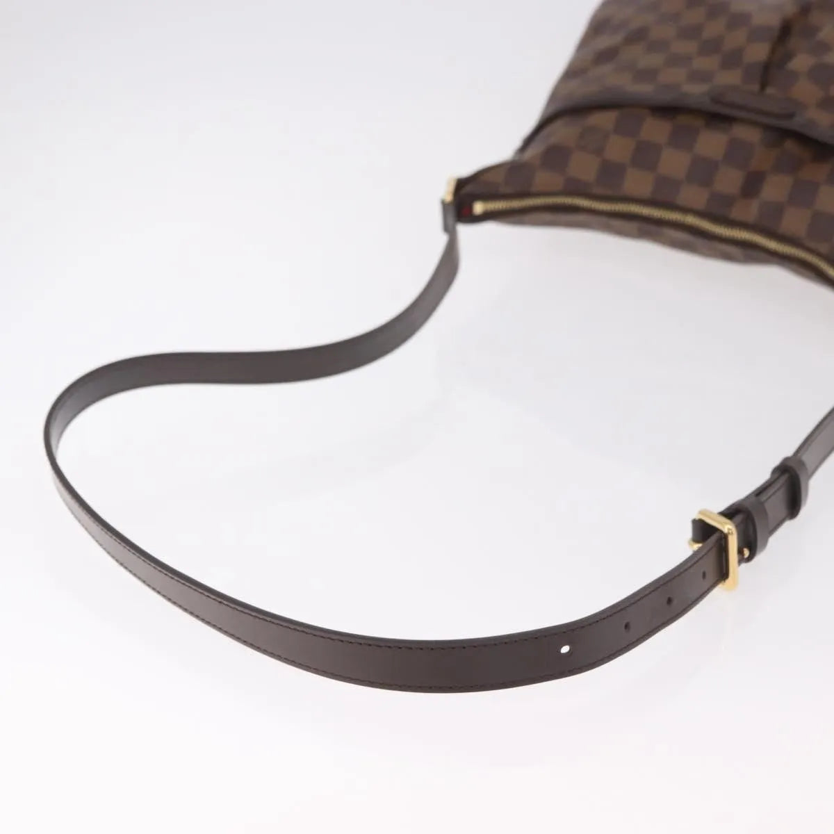 Louis Vuitton Bloomsbury Damier, Brown, Canvas, Shoulder Bag