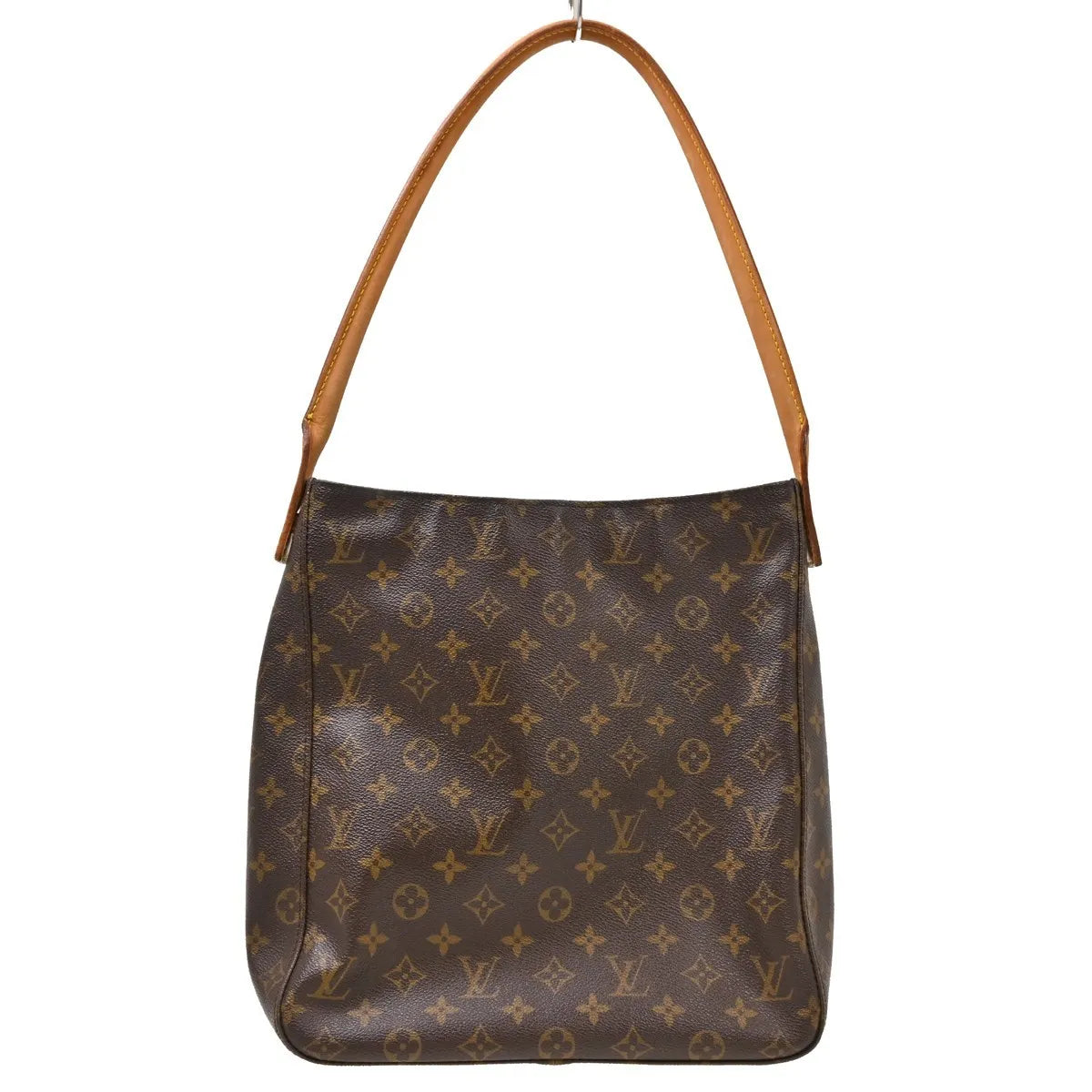 Louis Vuitton Loop Hobo Canvas, Brown, Canvas, Shoulder Bag