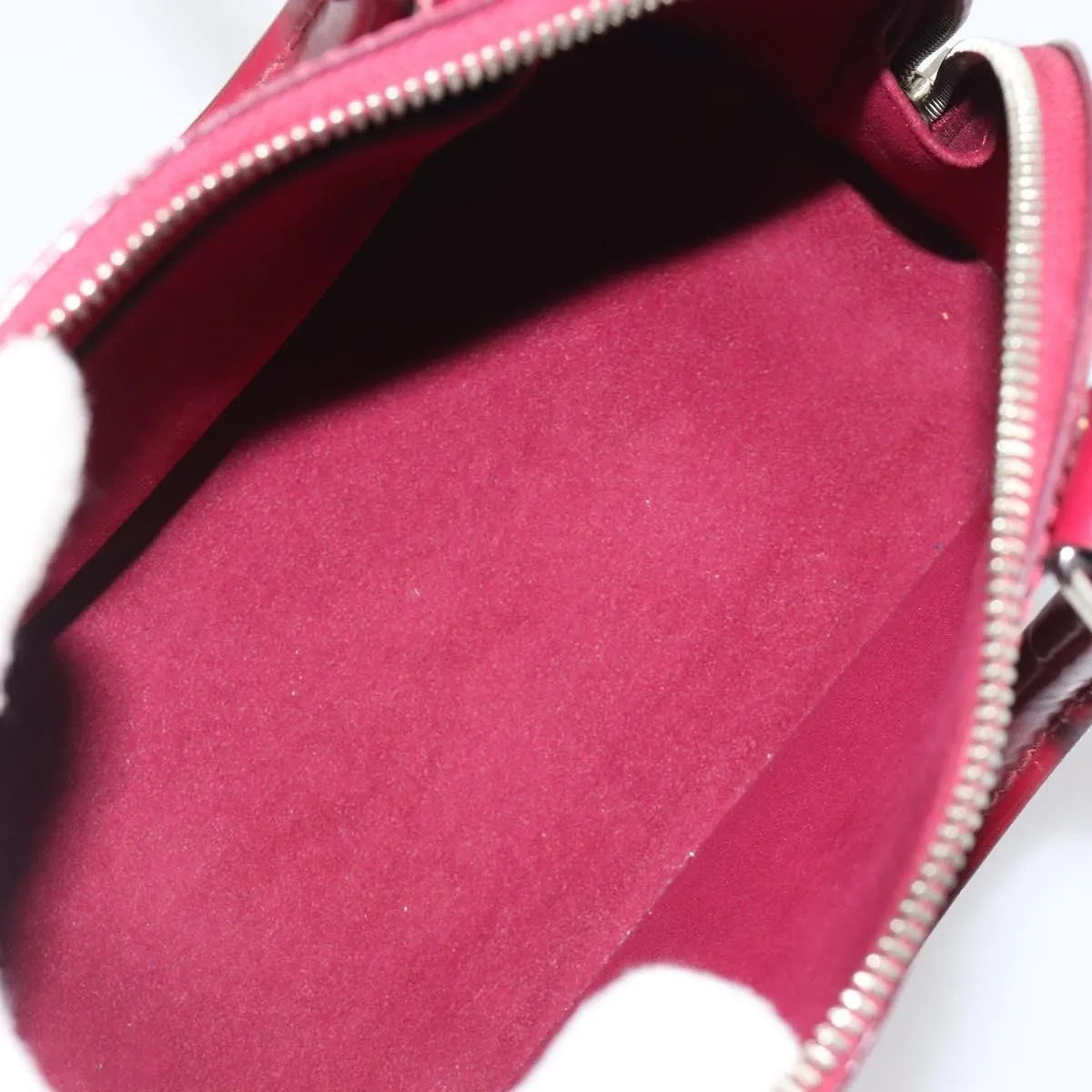 Louis Vuitton Alma Epi, Pink, Leather, Handbag