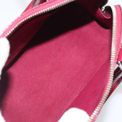 Louis Vuitton Alma Epi, Pink, Leather, Handbag