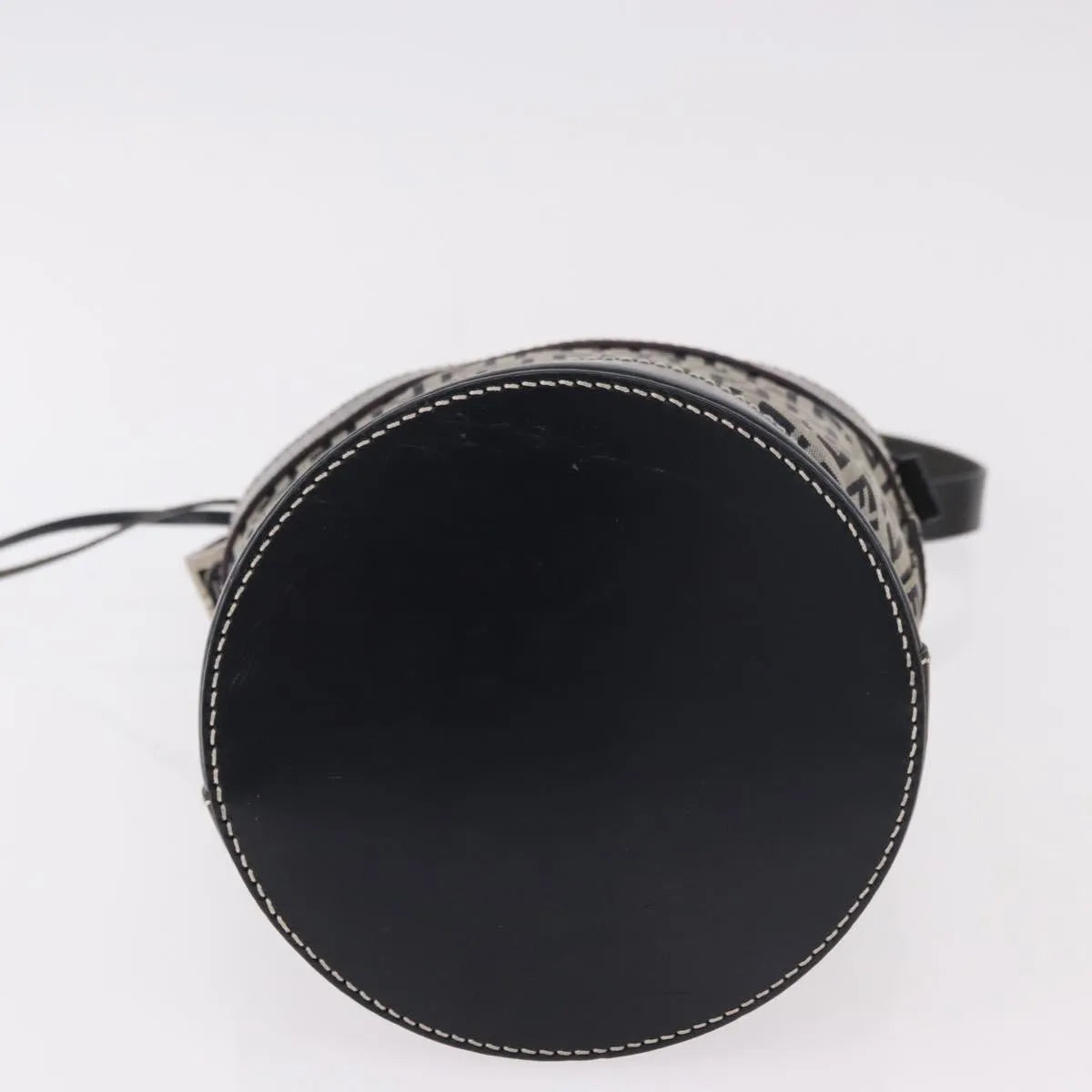 Fendi Zucchino Canvas, Navy, Canvas, Handbag