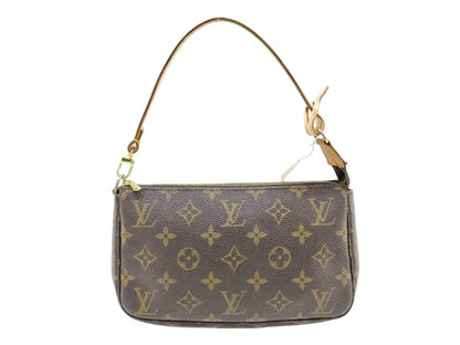 Louis Vuitton Louis Vuitton Monogramme Pochette Monogramme Canvas, Brown, Canvas, Clutch