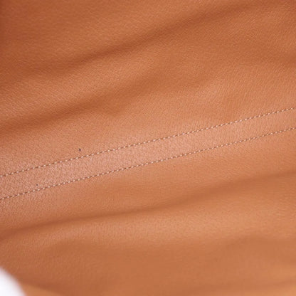 Celine Macadam Pochette Canvas and Leather, Brown, PVC, Clutch
